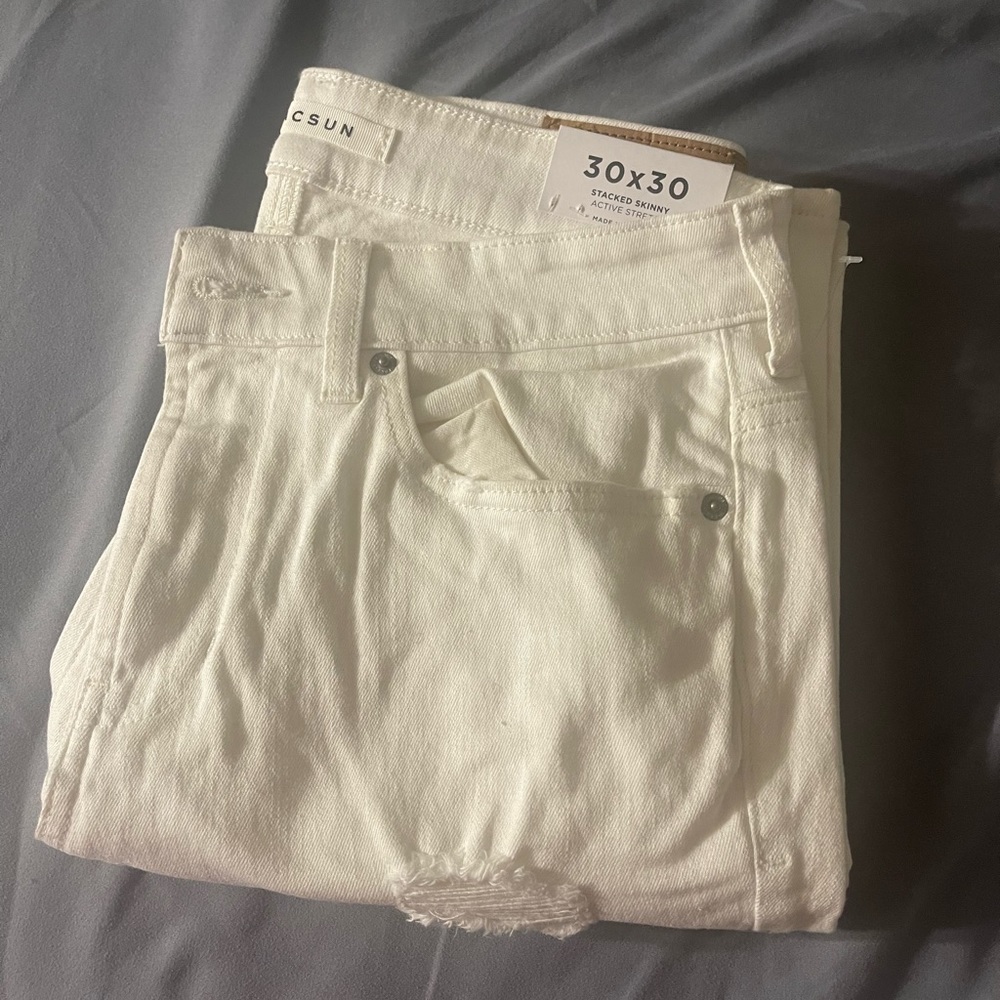 Pacsun white jeans
